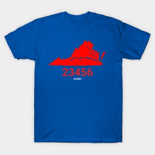 Virginia Beach Zip Code T-Shirt